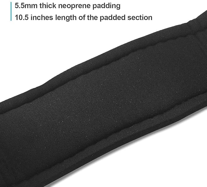 RACE Ankle Straps For Gym With Metal D-rings Unisex Ankle Strap For Cable Machine Exercise Padded Ankle Bands For Leg Extensions, Kickback Ankle Gym Accessories For Men Workout Neoprene