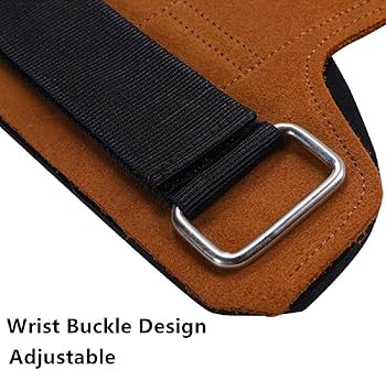 RACE FITNESS Weight Lifting Hook Straps - Leather Lifting Straps Reduce Cellulose | Weightlifting for Deadlift and Powerlifting, Neoprene Padded Gym Lifting Straps for Women Men (Leather)