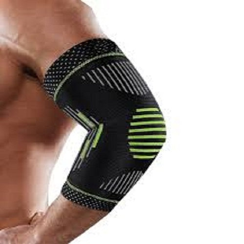 RACE Elbow Support, for Joint Stability & Pain Relief | Breathable & Lightweight for Sports, Arthritis, Workout, Gym & Exercise | Easy Elbow Movement with Comfort