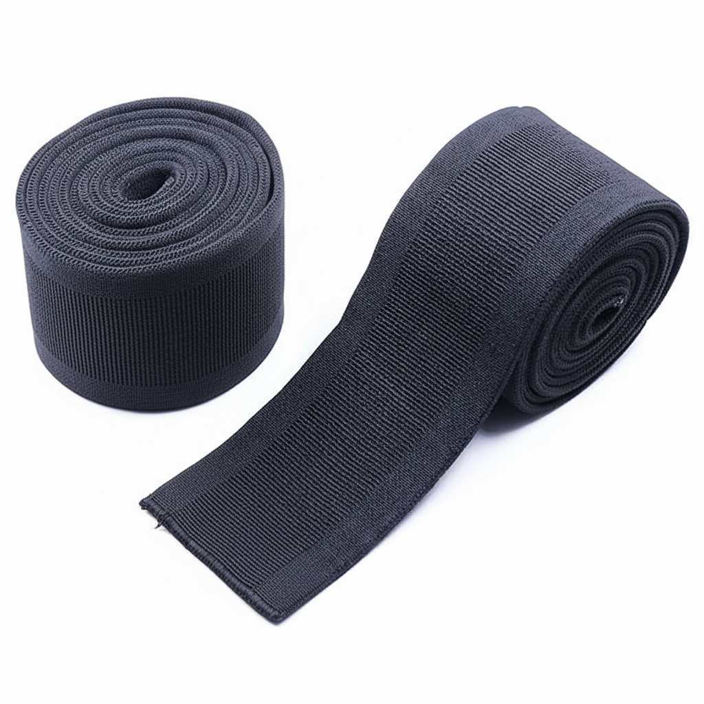 RACE Knee Support for Men - Knee Wraps - Knee Stabilizer - Unisex Knee Bands for Sports, Squats, and Heavy Lifting, Washable Fabric (2 Meters Long, Set of 2)