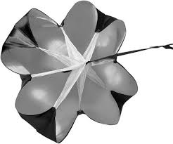 RACE 56" Speed Running Chute | Running Parachute for Resistance Training | Parachute for Running Speed Training Fitness Training | Agility Training Equipment for Football Soccer Tennis